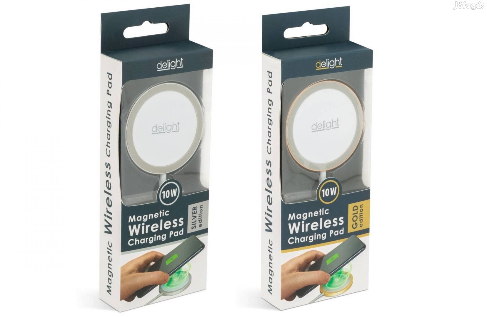 Vezeték nélküli Szupervékony töltőpad mágneses gyors töltő