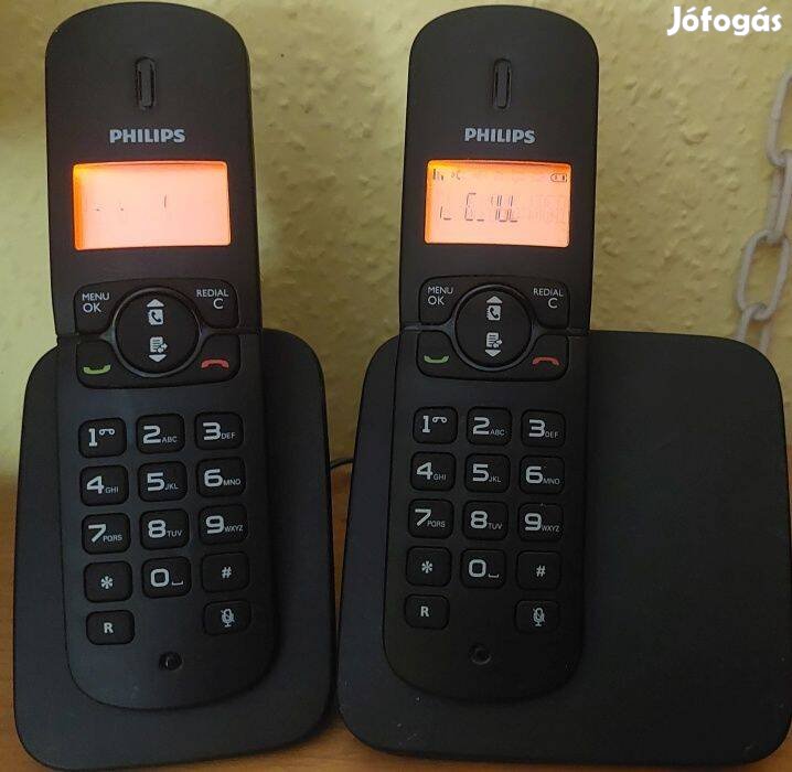 Vezeték nélküli telefon set