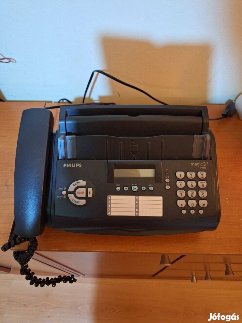 Vezetékes faxos telefon