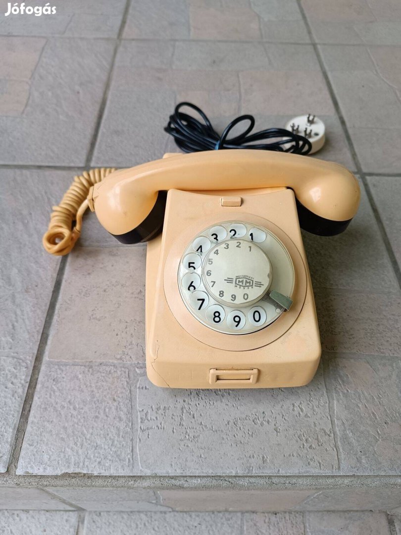 Vezetékes retro tárcsás telefon. Nem működik