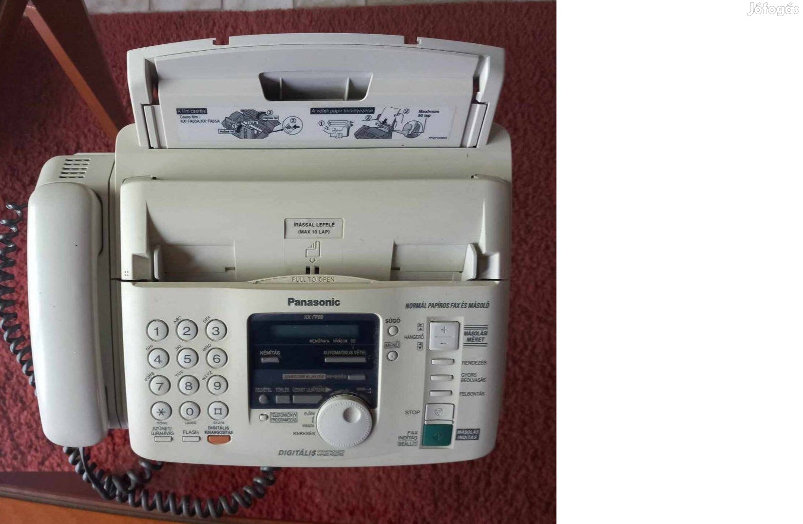 Vezetékes telefon 4-az egyben. digit.üzenetr.fénymásoló fax