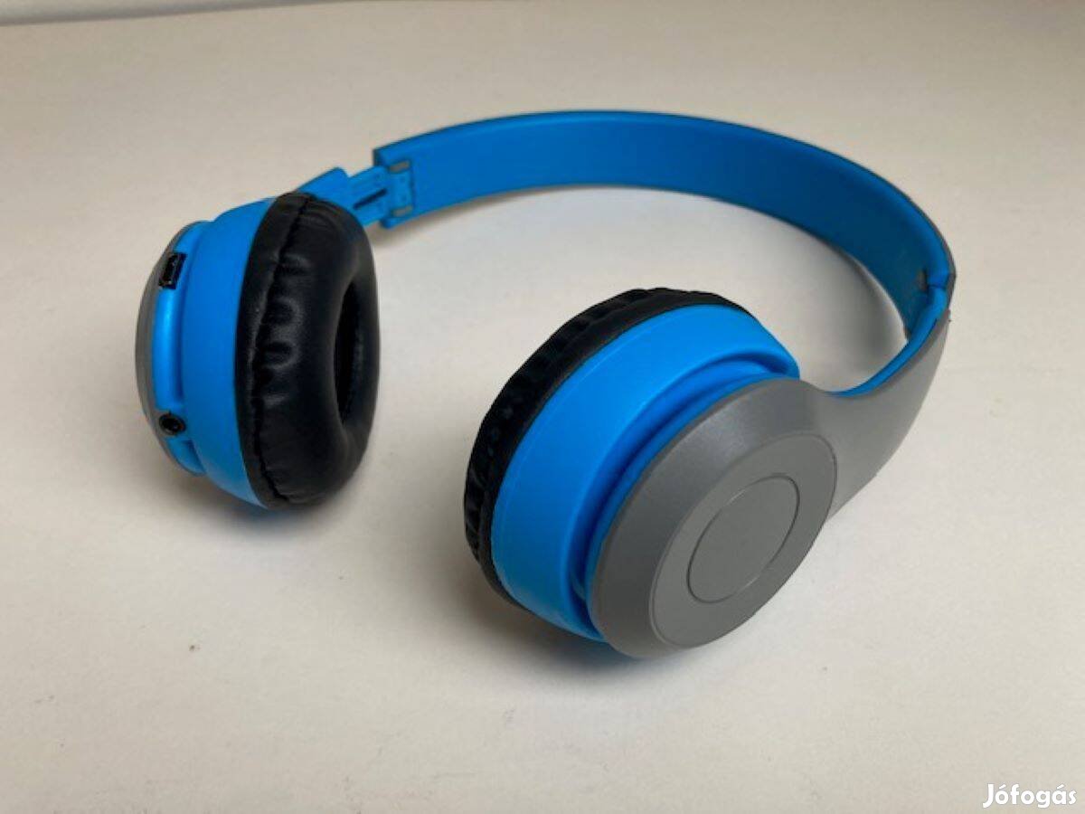 Vezetéknélküli fülhallgató fejhallgató - Bluetooth 5,0 - kék