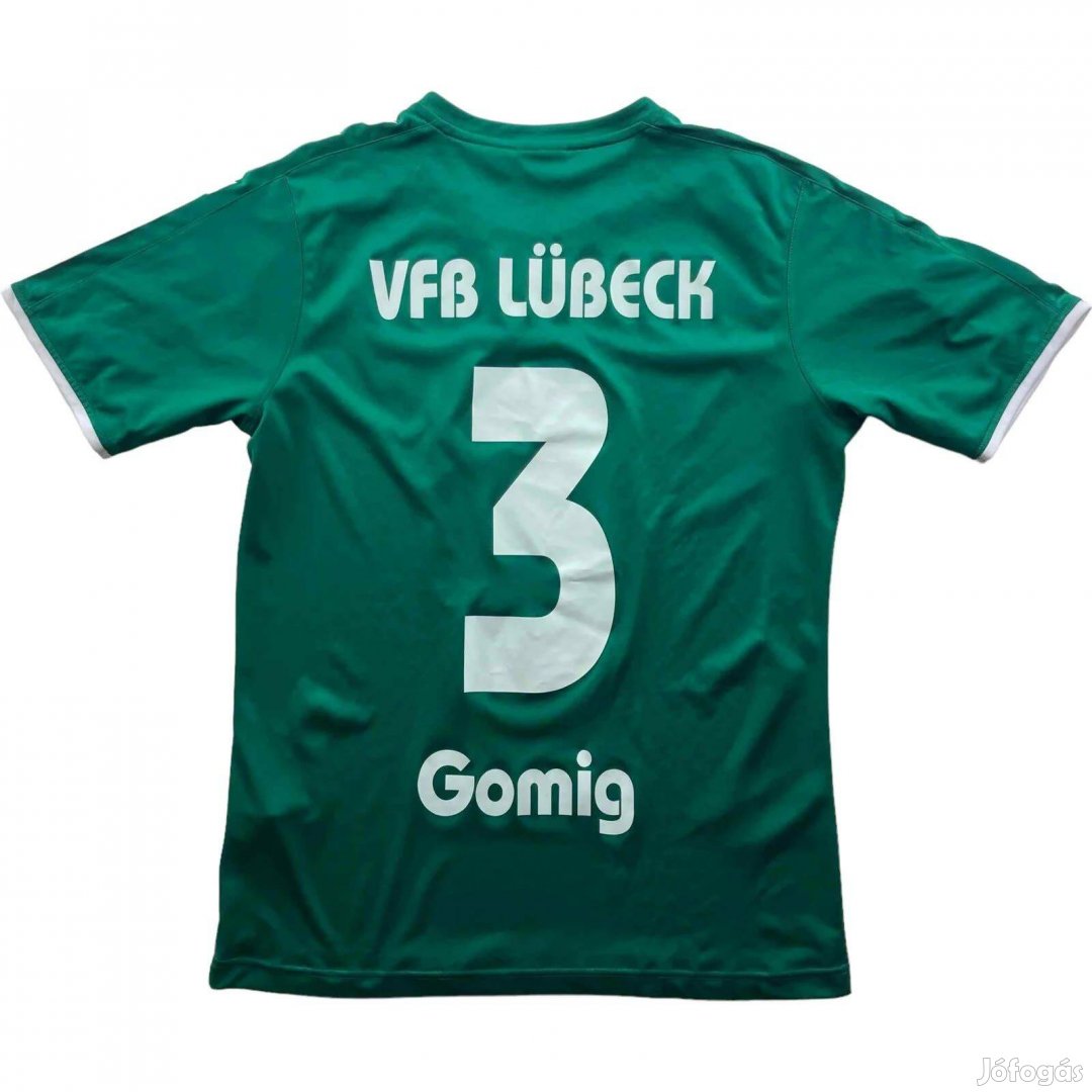 VfB Lübeck 2016-17 Hummel hazai Andreas Gomig foci mez M-es