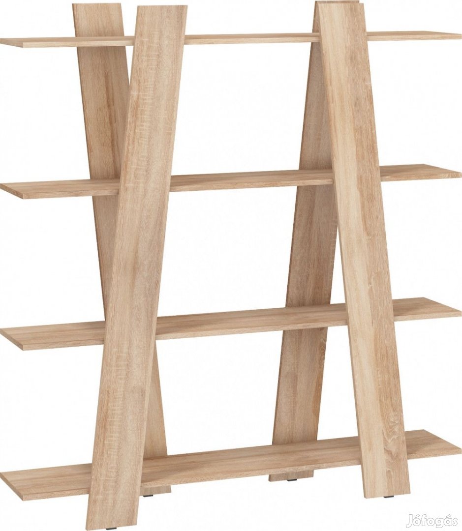 Via-844 fa könyvespolc