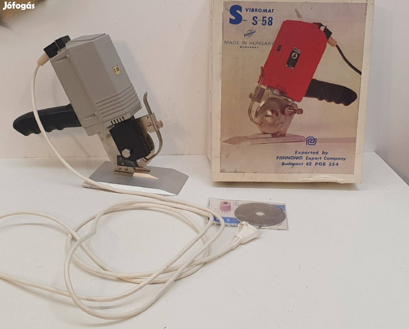 Vibromat S-58 körkéses szabászgép eladó,tartalék körkéssel