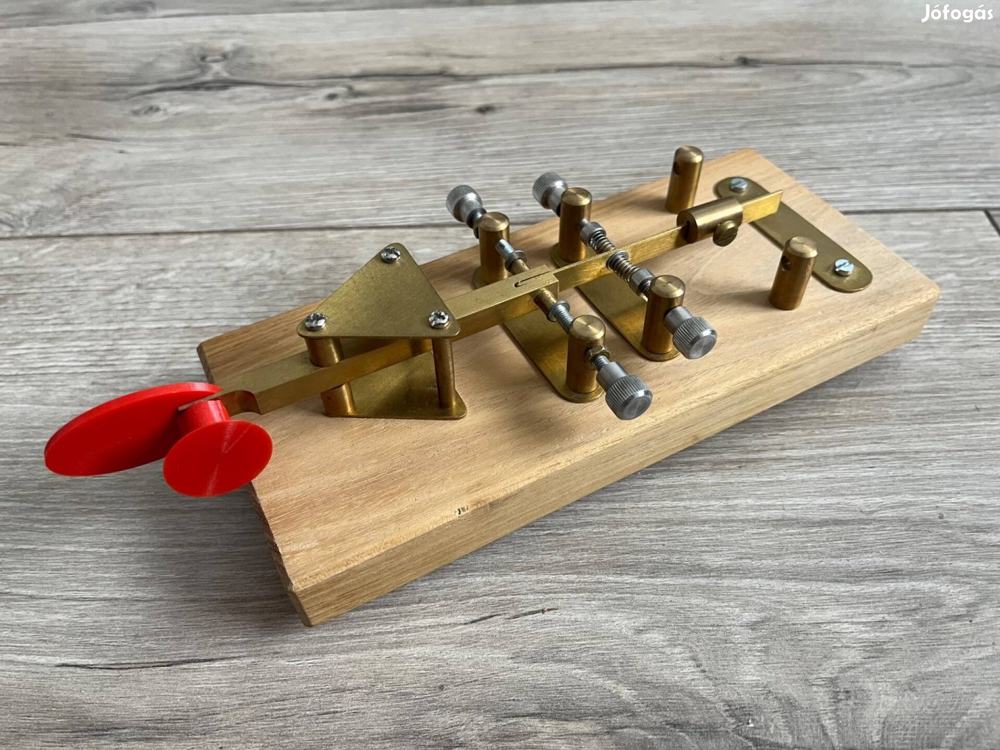 Vibroplex stílusú kétirányú rádióamatőr morse távíró billentyű