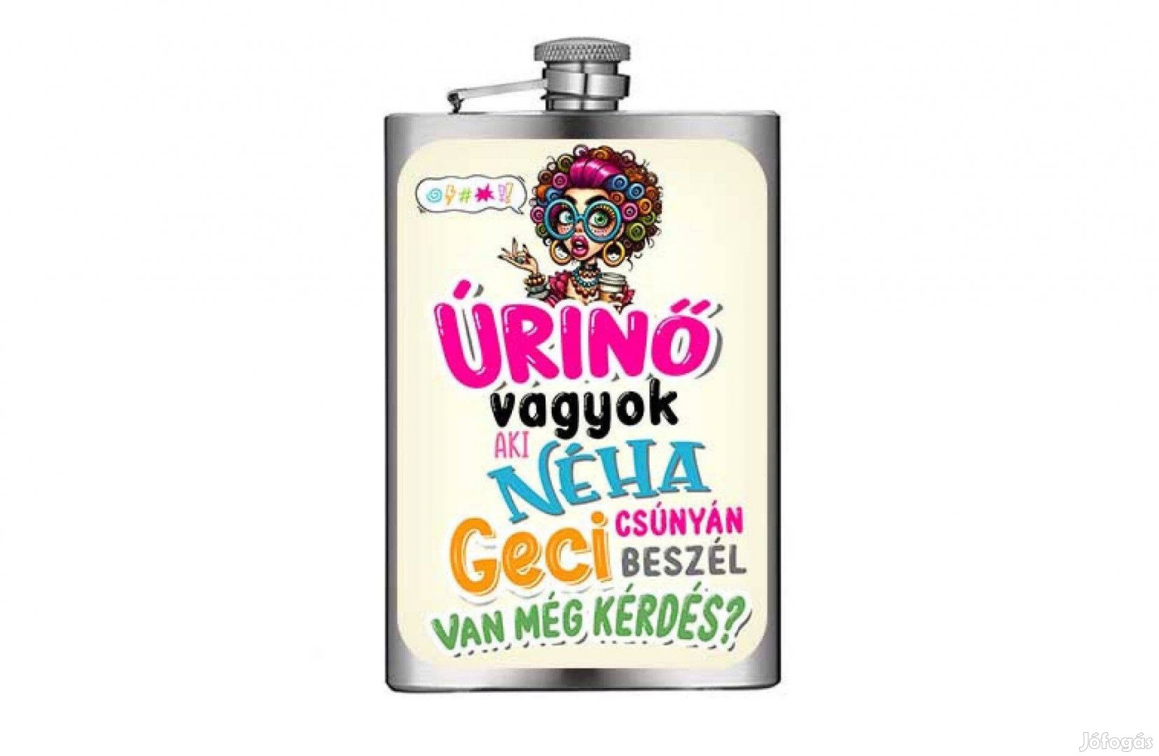 Vicces Flaska - Laposüveg