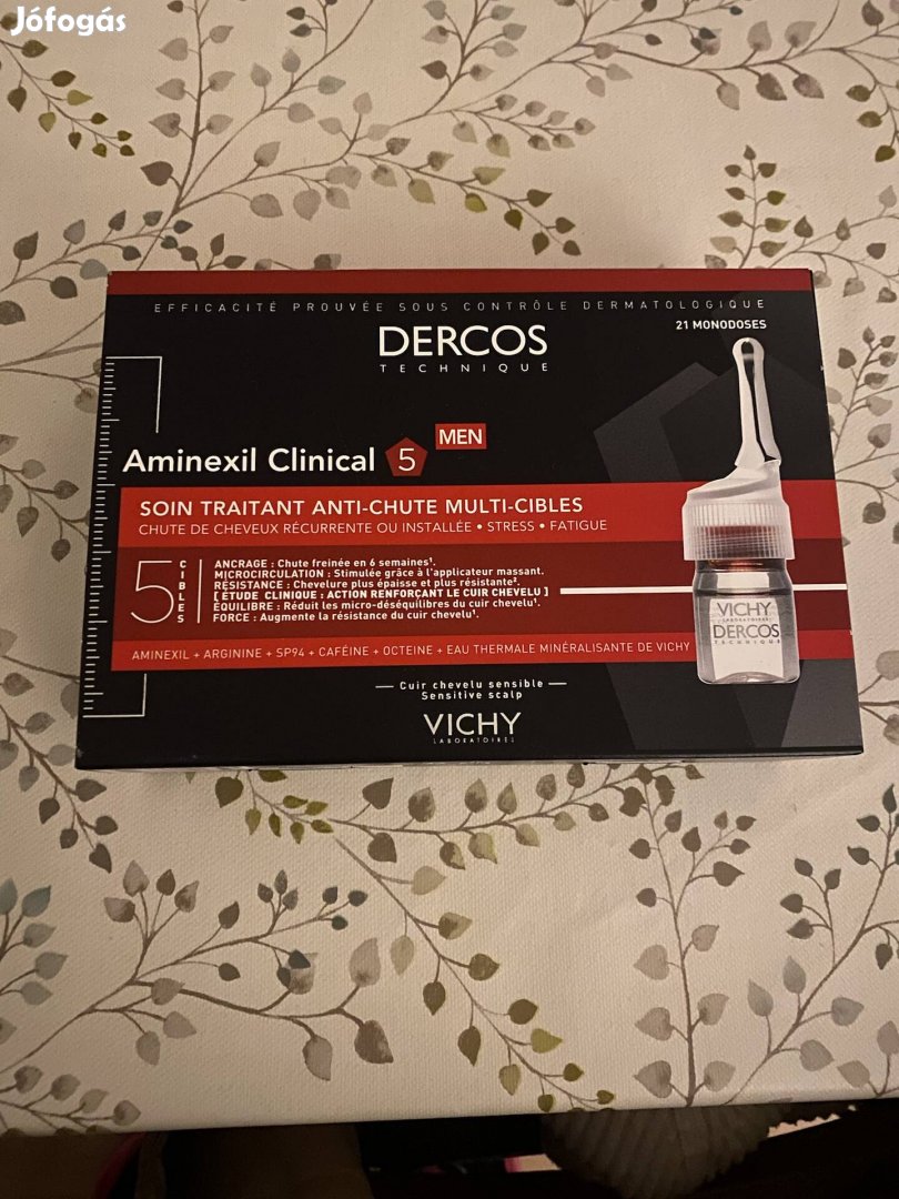 Vichy Dercos hajhullás ellen férfiaknak 21 x 6 ml