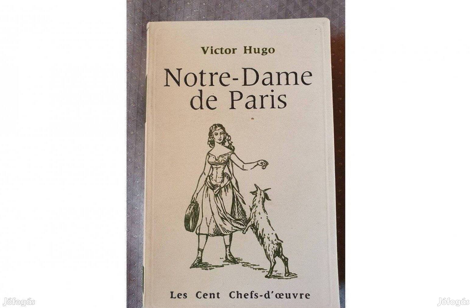 Victor Hugo-A párizsi Notre-Dame francia nyelvű könyv 1958