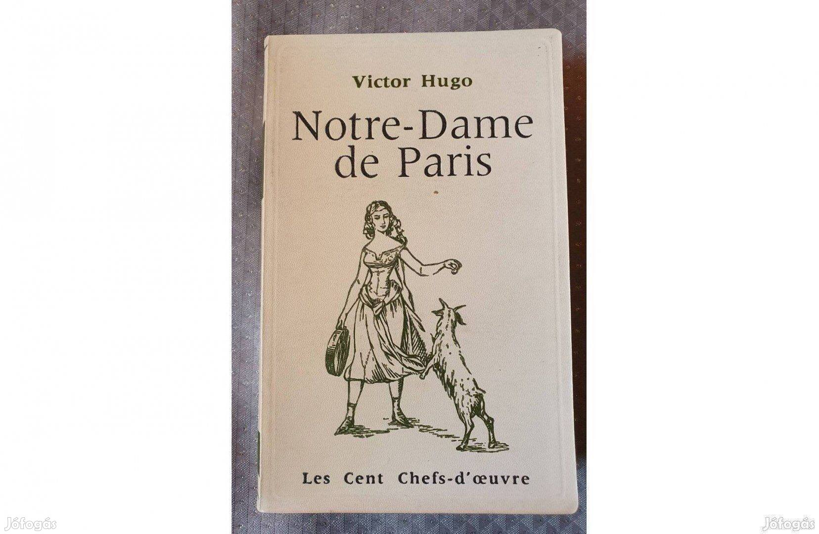 Victor Hugo: Notre-Dame de Paris francia nyelvű könyv 1958