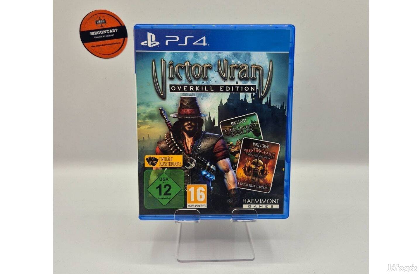 Victor Vran Overkill Edition - PS4 játék, használt