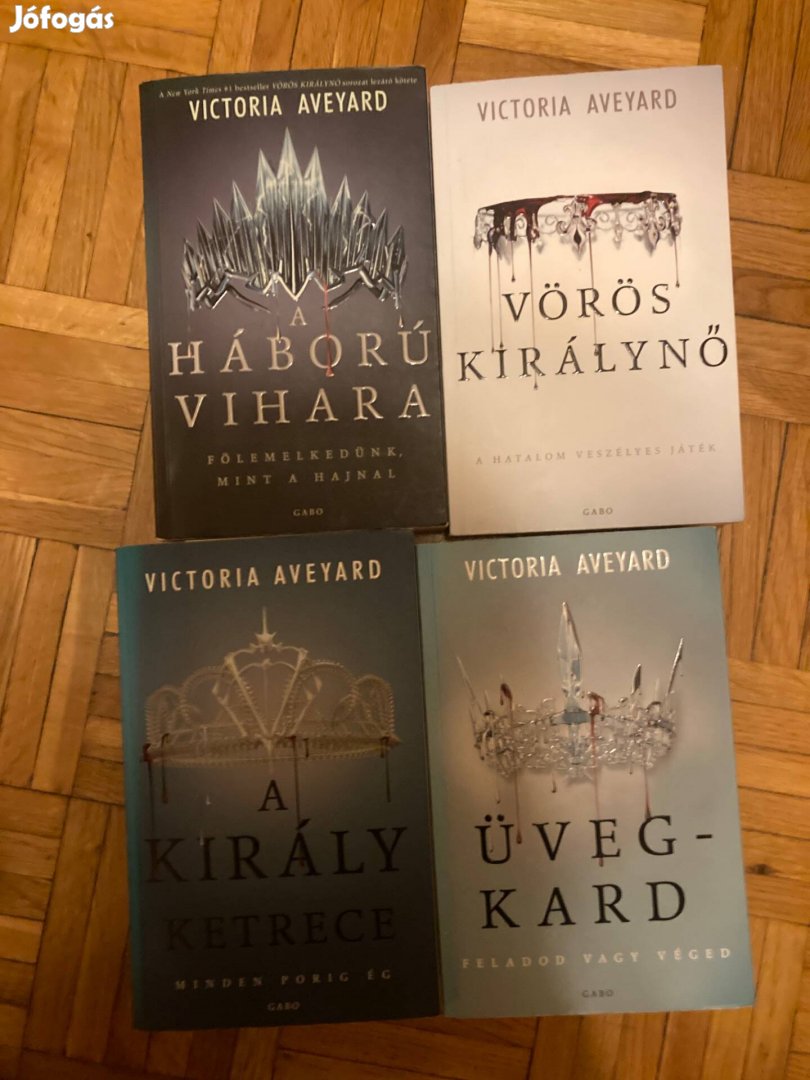 Victoria Aveyard a vörös királynő sorozat