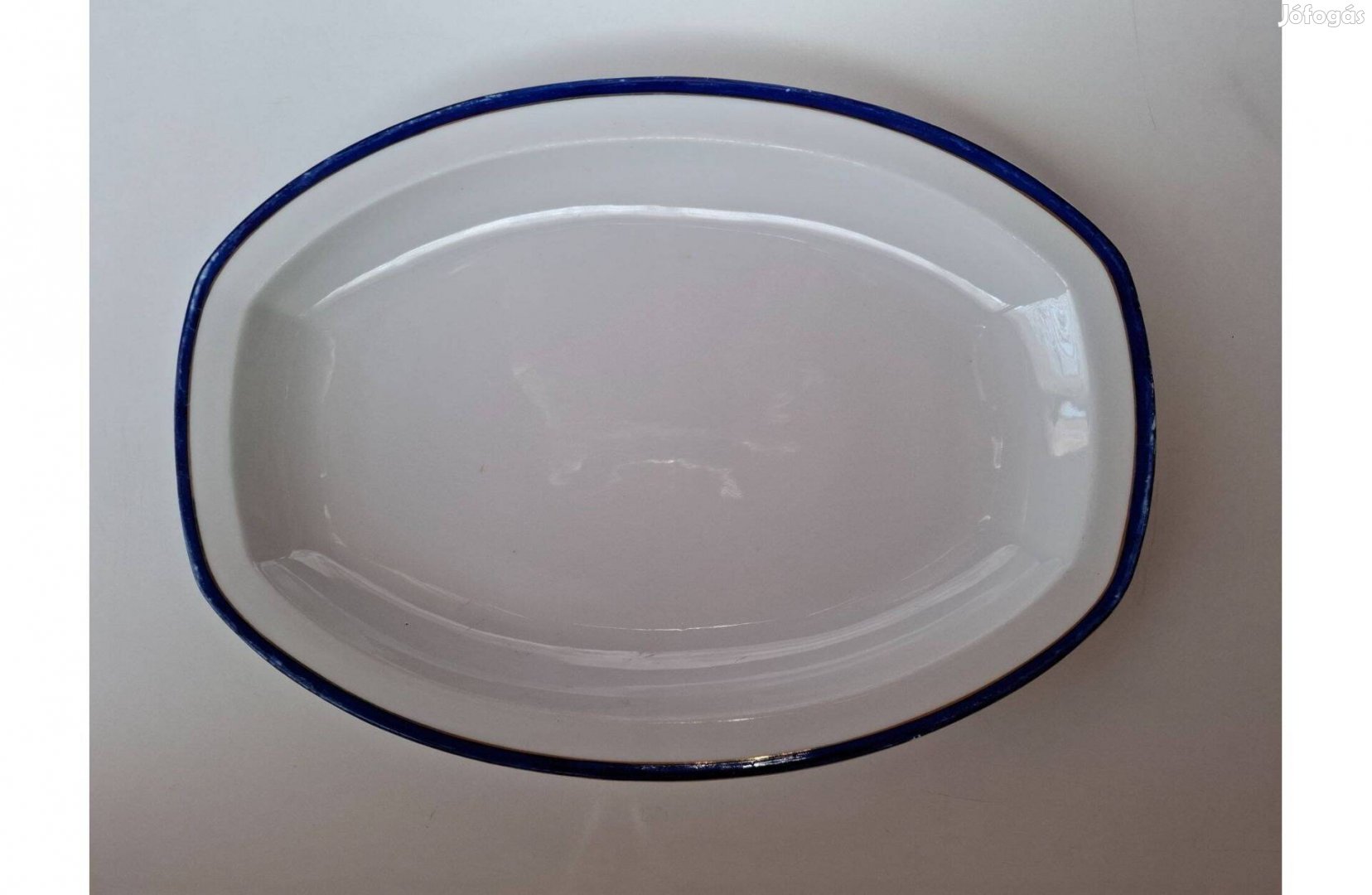 Victoria cseh porcelán pecsenyés sültes tál 37*26 cm_