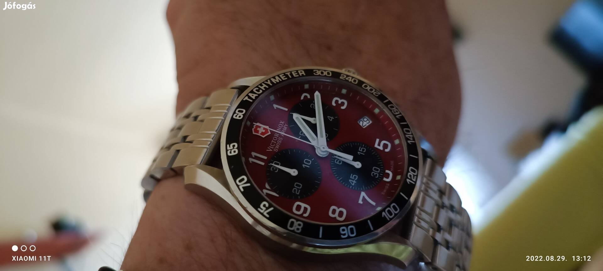 Victorinox Swiss Army, Svájci, Panda, Zafír, Acél. Gyönyörű. Posta 