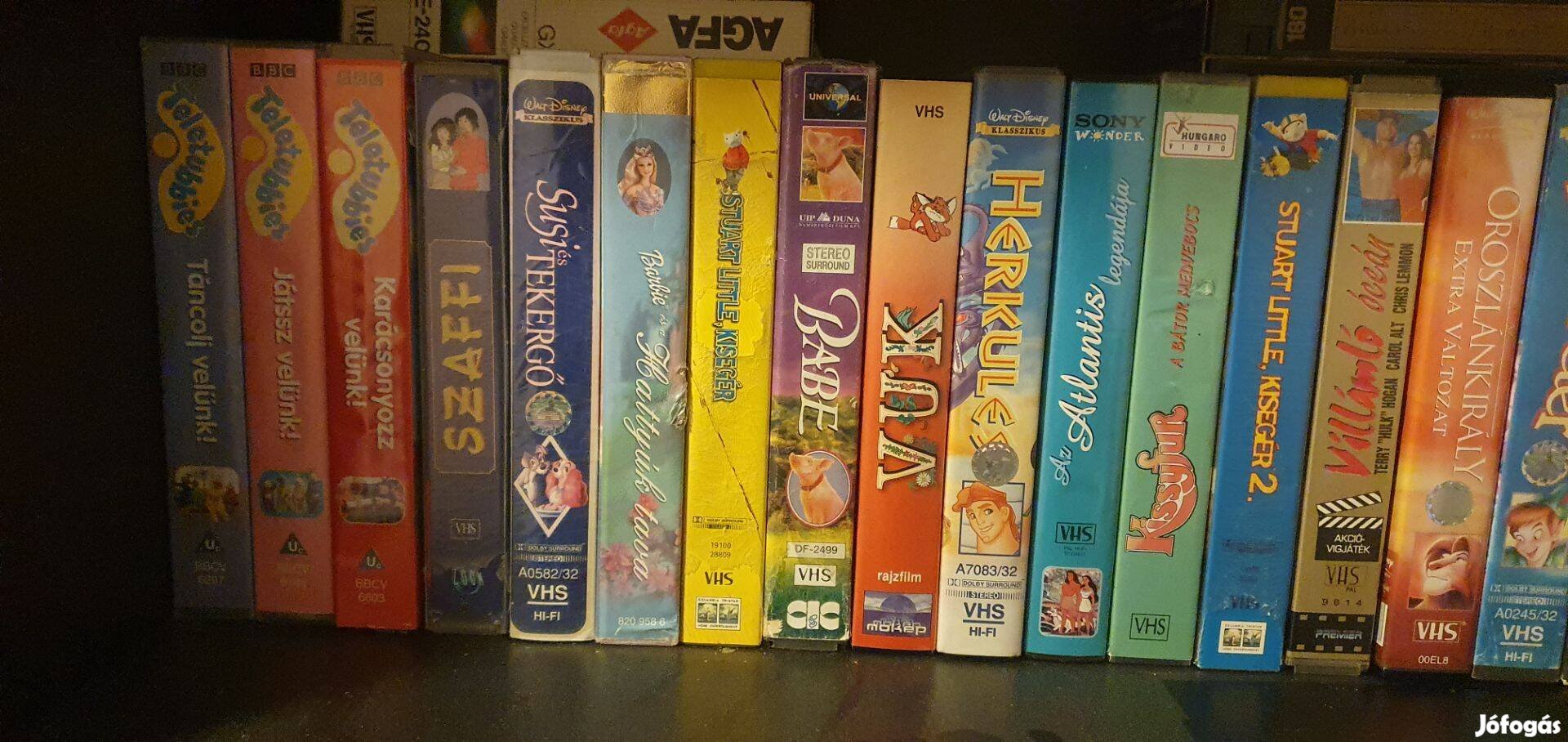 Videó VHS kazetták eladók !