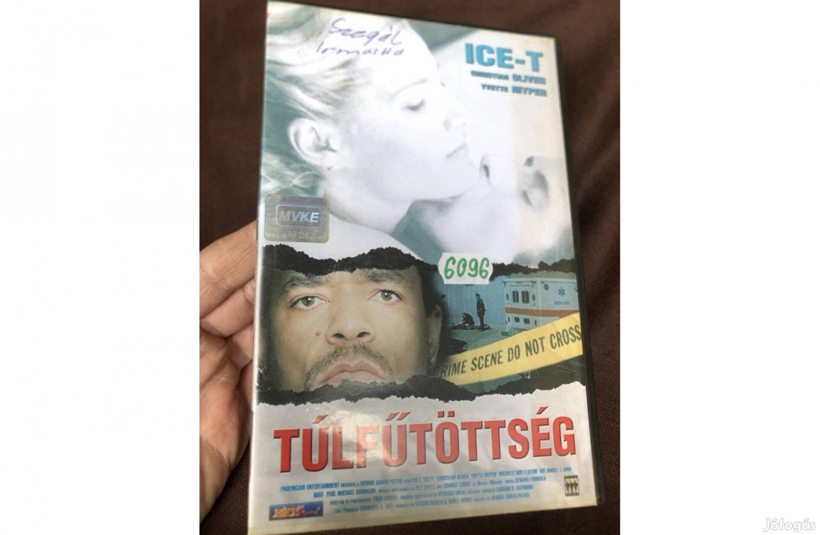 Videókazetta ,Túlfűtöttség film Vhs 1000 Ft