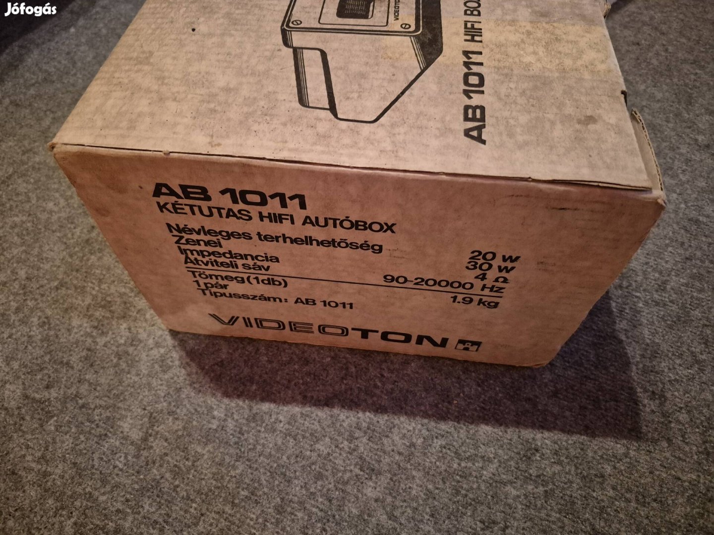 Videoton Ab1011 autós hangfalpár , (Vadonat új!!!)