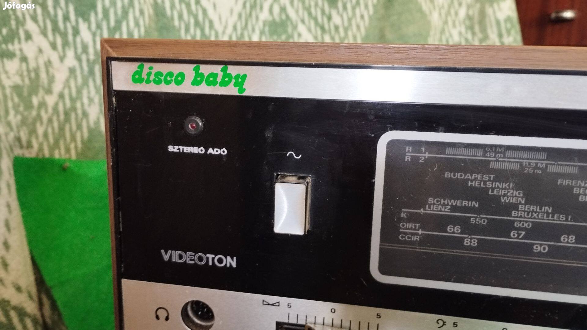 Videoton Discobaby rádió eladó!