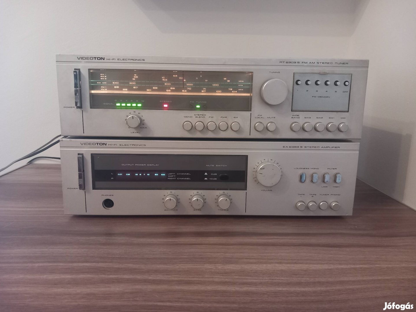 Videoton EA6383,RT6303 rádióserősítő