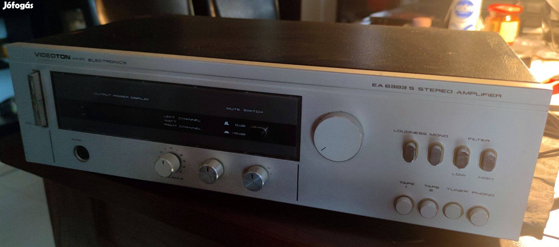 Videoton EA 6383 S STEREO Hi-Fi erősítő