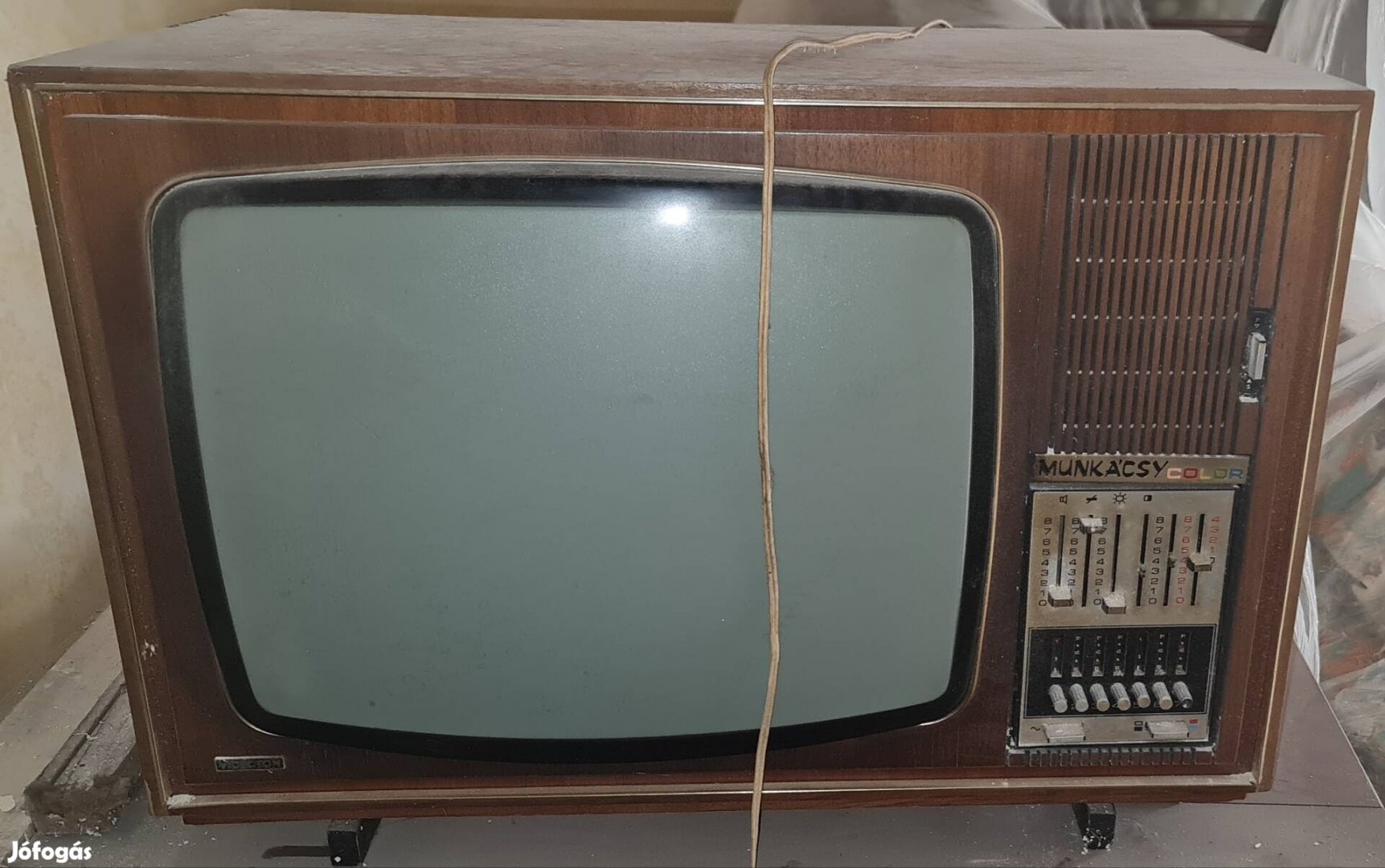 Videoton Munkácsy Color működőképes retro TV