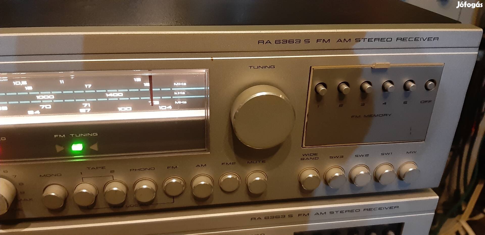 Videoton RA 6363S rádió-erősítő