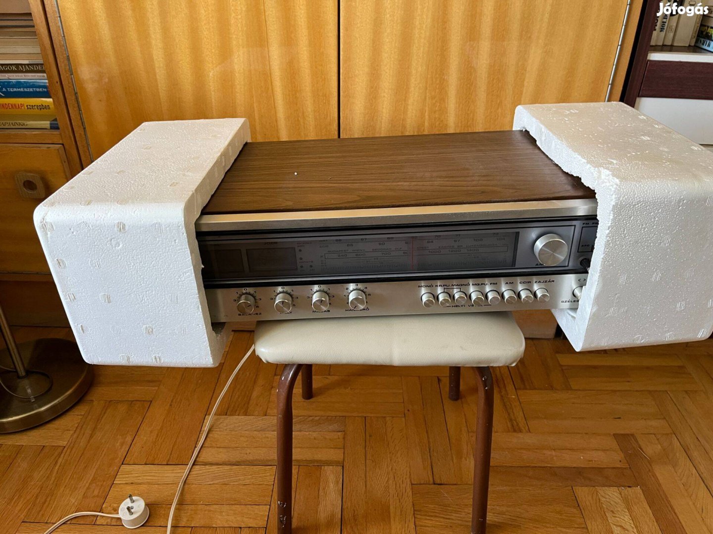 Videoton RA 6380 S Cleopatra rádió gyári hangfalaival