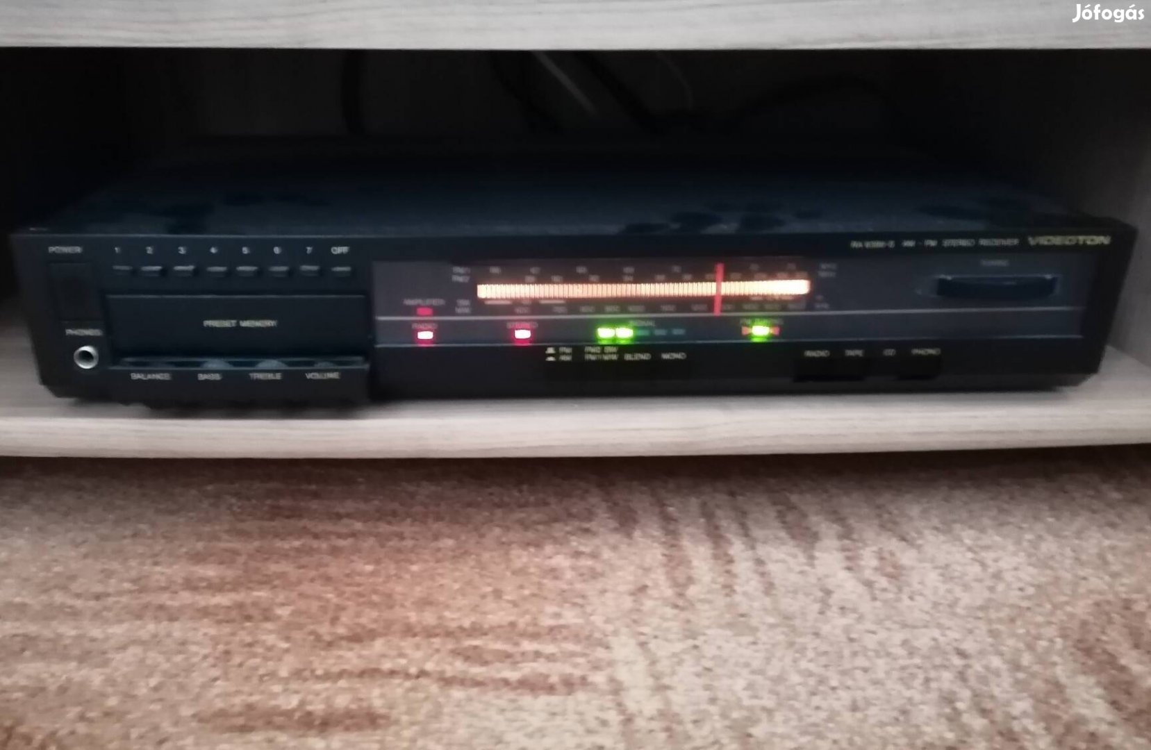 Videoton RA 6386-S rádióerősítő eladó