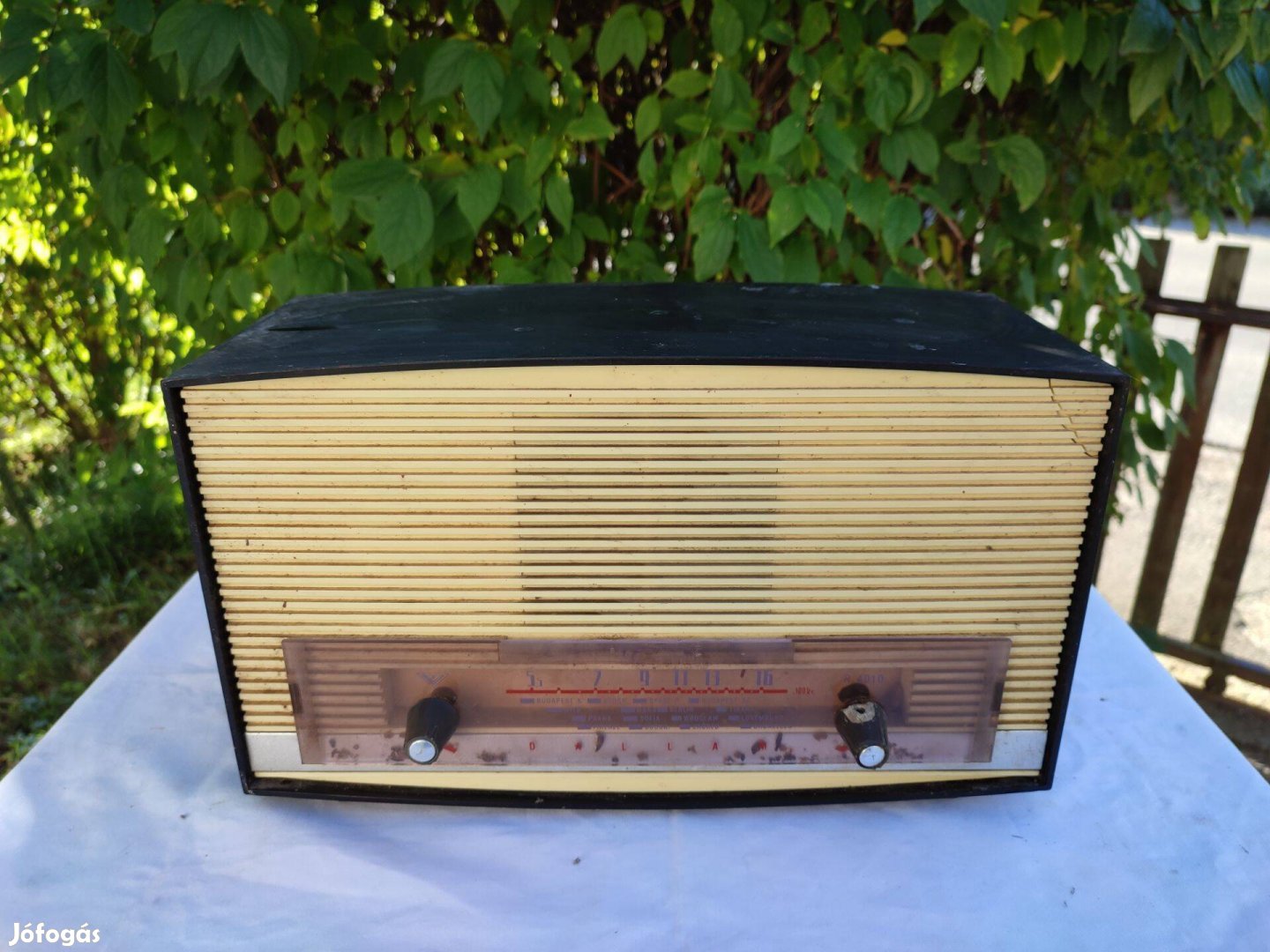 Videoton R 4010 Dallam régi rádió