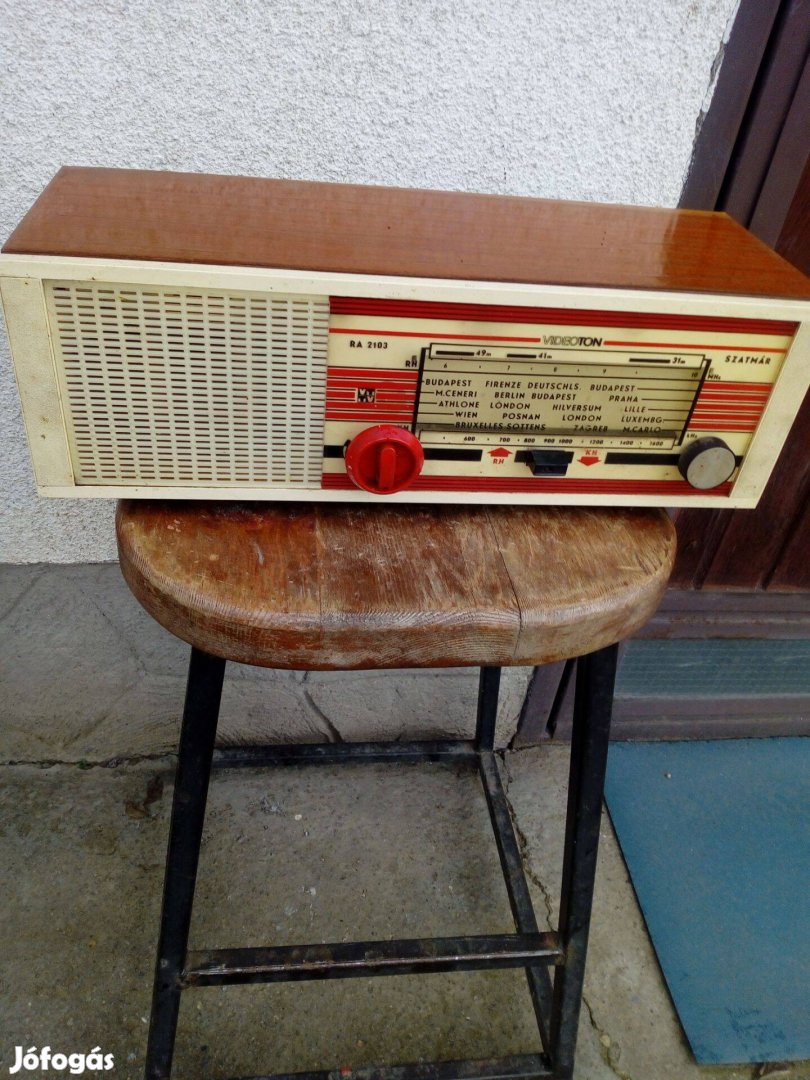 Videoton Szatmár típusú rádió eladó