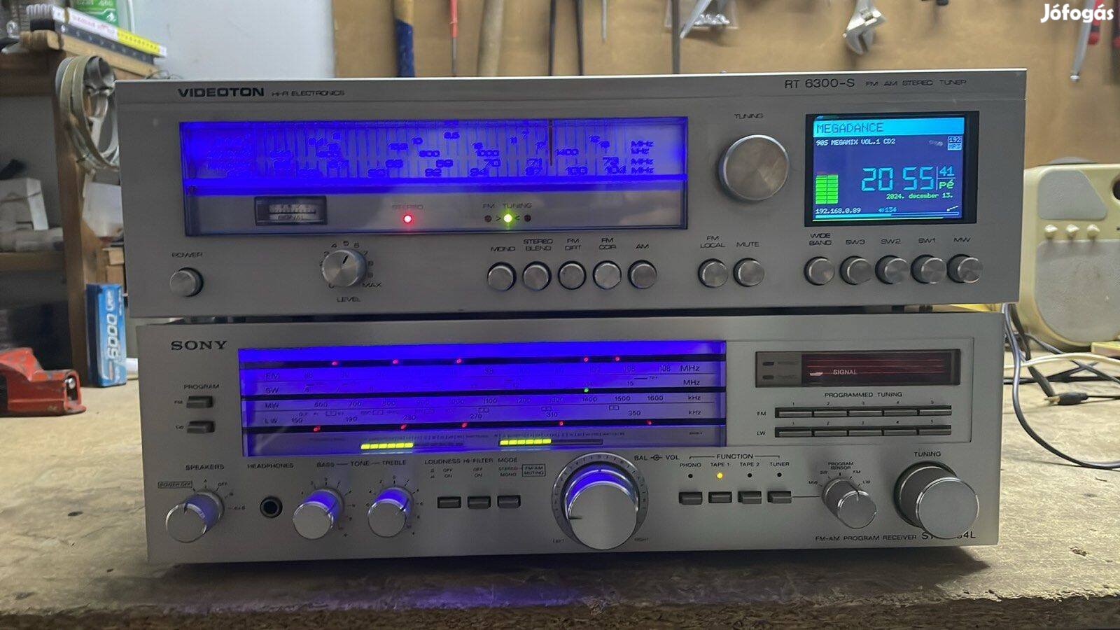 Videoton Tuner+Sony Erősitő Eladó
