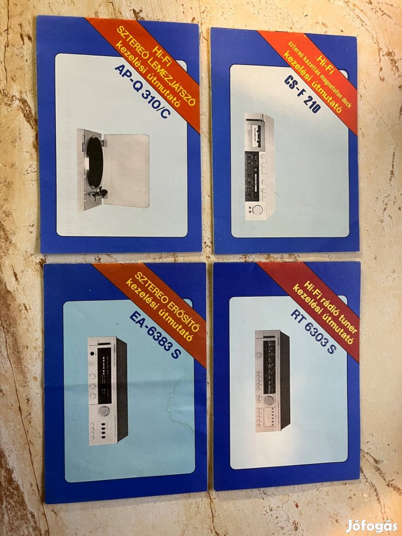 Videoton hifi torony 4 db kezelési utasitás