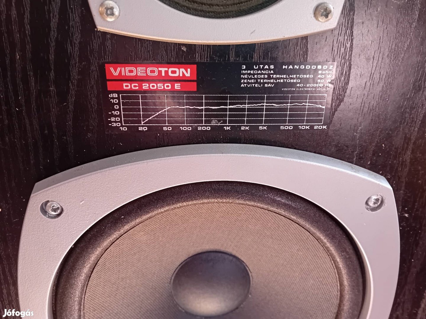 Videotondc 2050 E hangfal