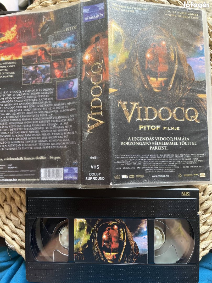 Vidocq vhs kazetta