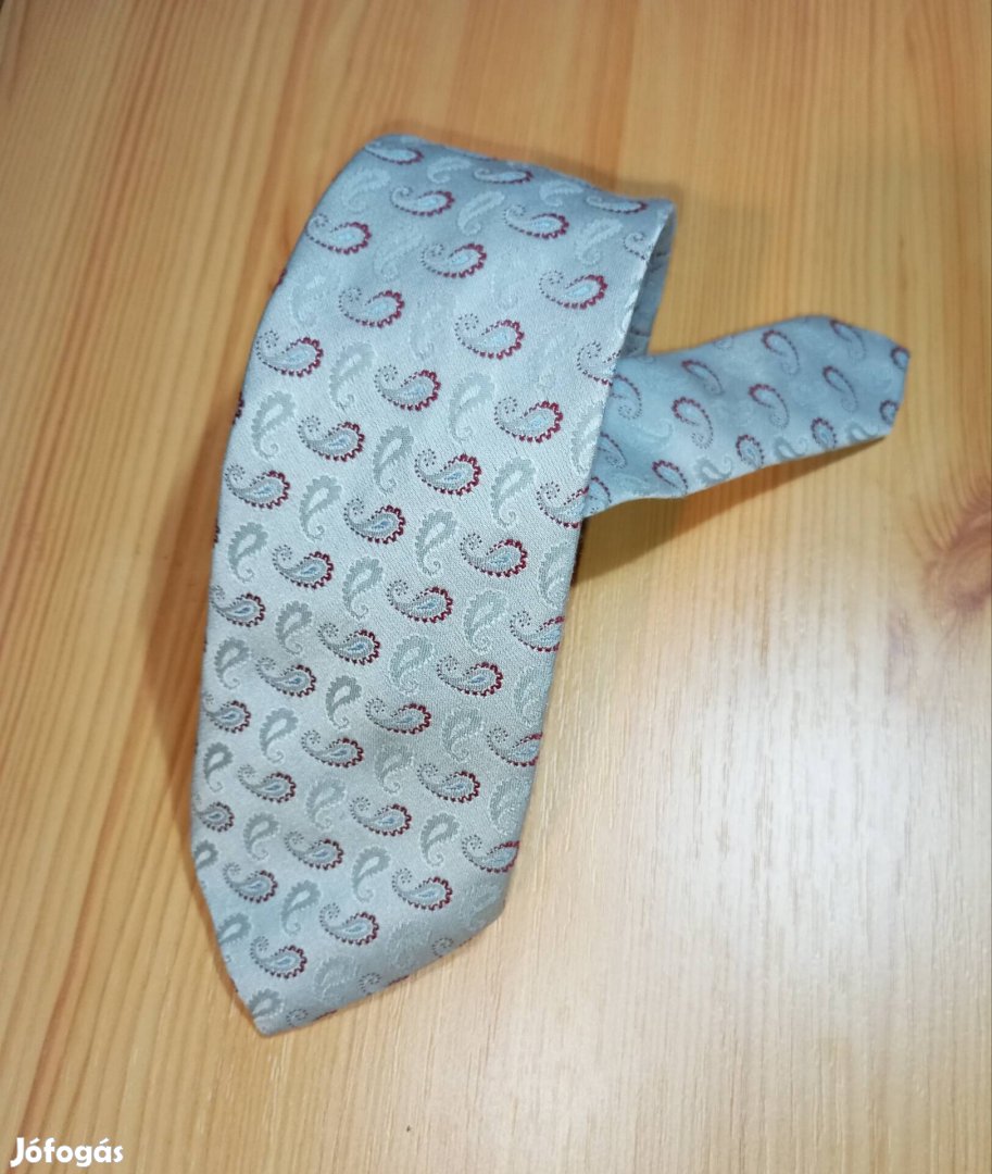 Viennalux ezüstszürke nyakkendő, 138*7 cm