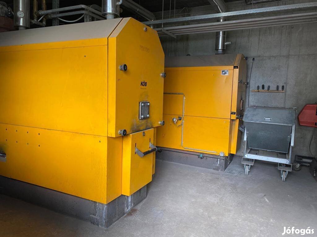 Viessmann/Köb 2x350 kW faapríték kazán