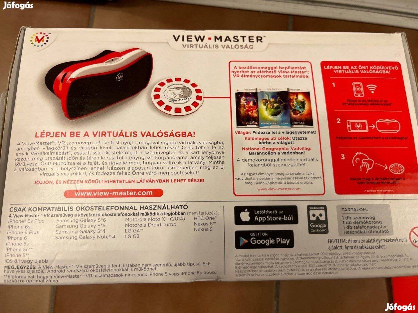 View Master virtuális valóság kezdőcsomag