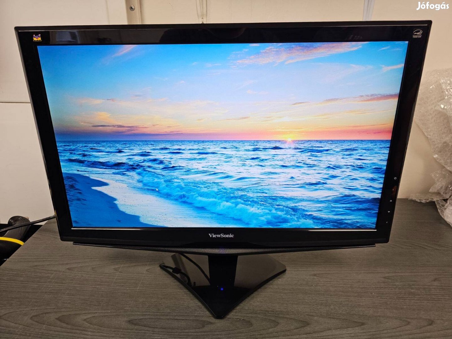 Viewsonic VA2248 Full HD LED monitor,DVI,D-SUB,számla,garancia