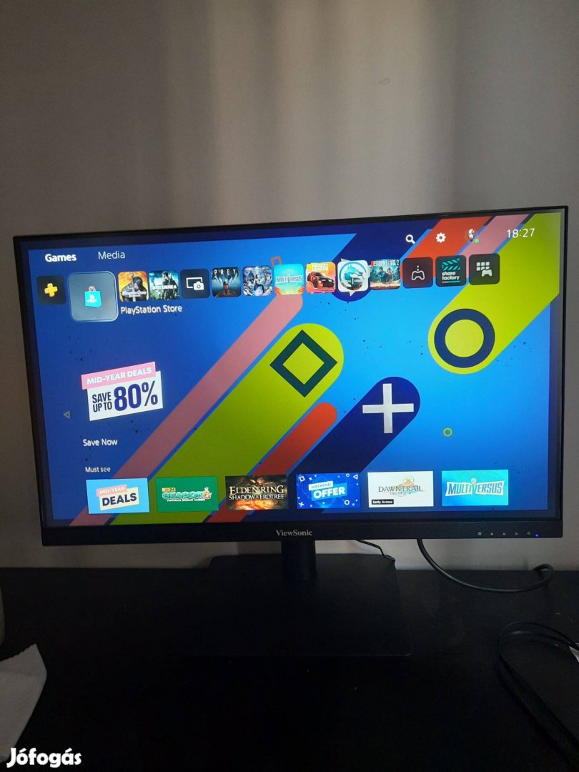 Viewsonic monitor 1080p 100hz 24" hdmi