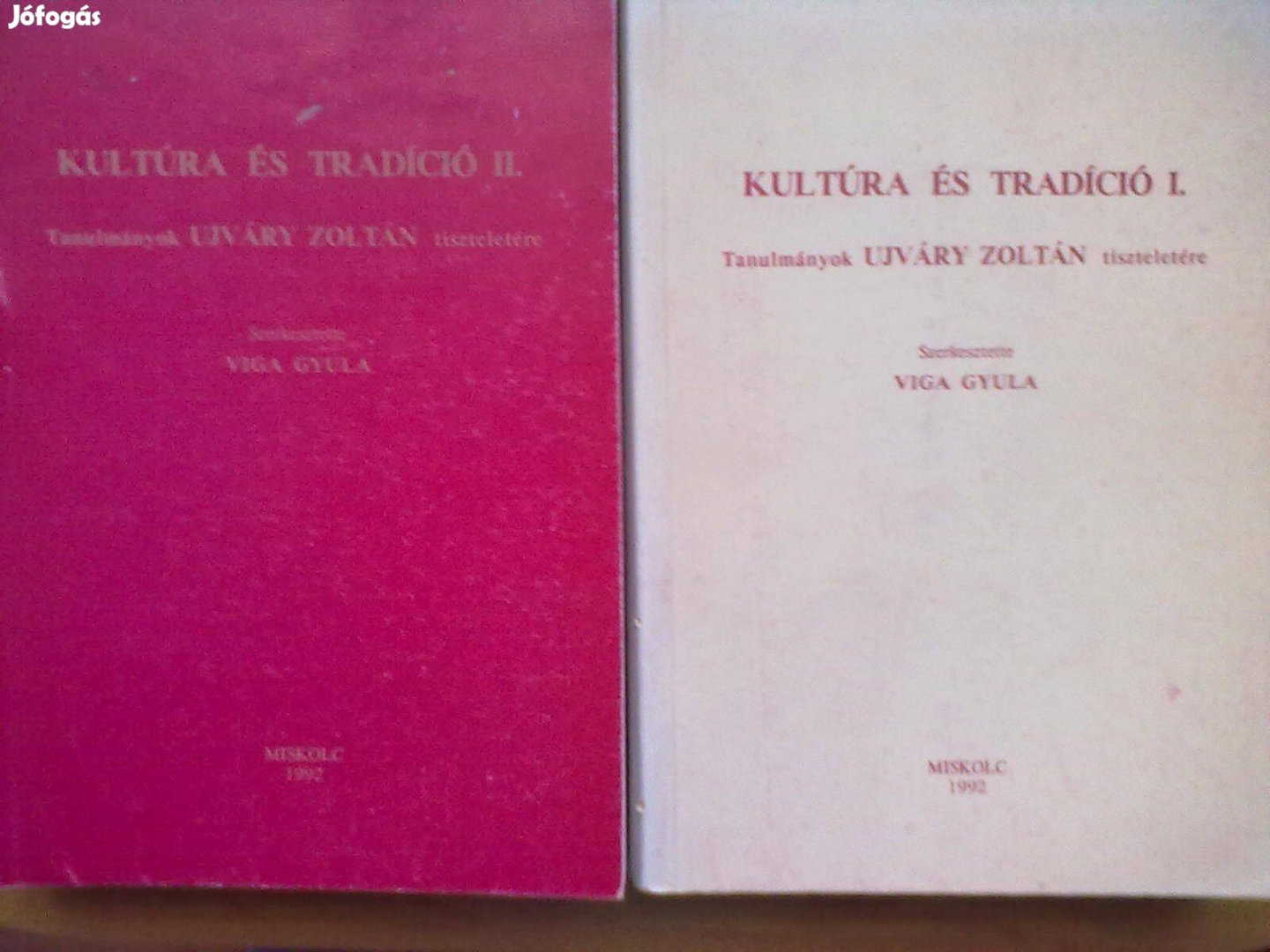 Viga Gy. (szerk.): Kultúra és tradició I-II