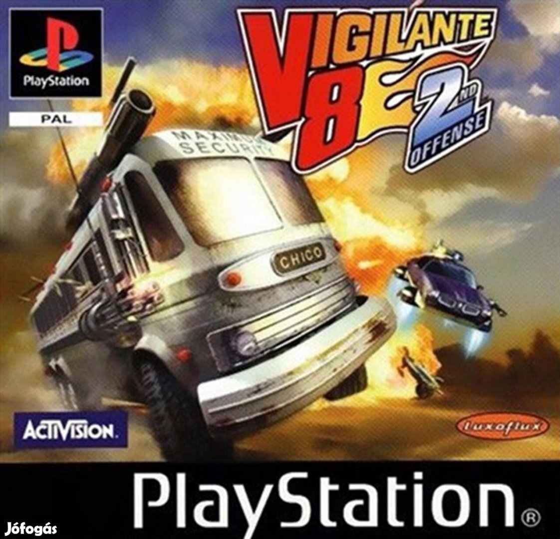 Vigilante 8 2nd Offense, Boxed Playstation 1 játék