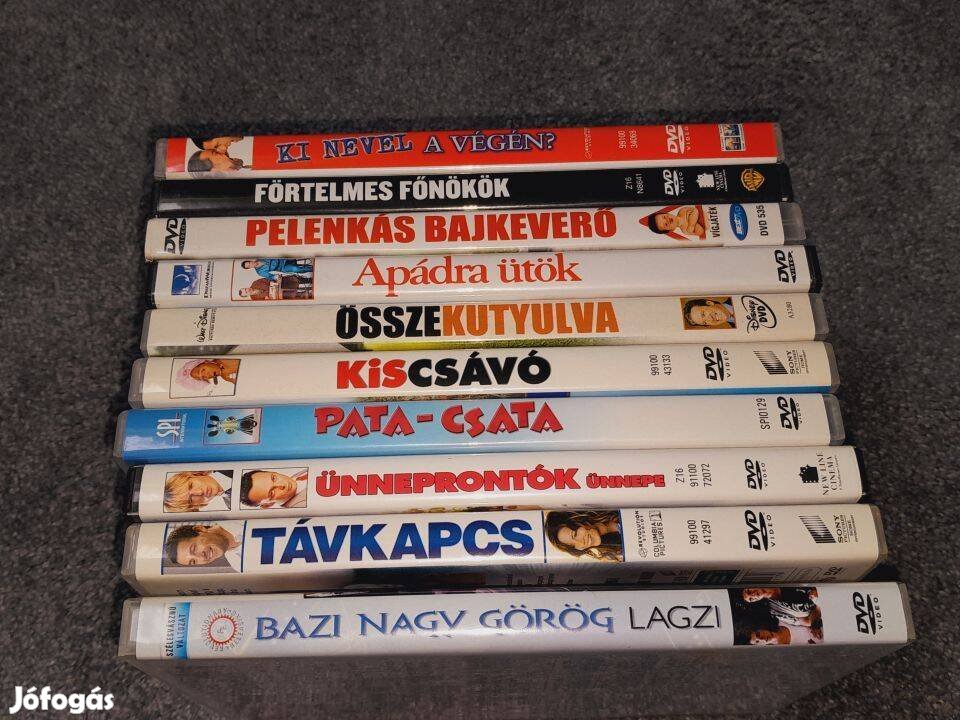 Vígjáték csomag 10 DVD Szinkronizált (Távkapcs, Förtelmes főnökök)