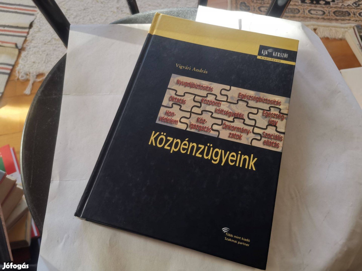 Vigvári András - Közpénzügyeink - kormányzat és közpénz - ritka könyv