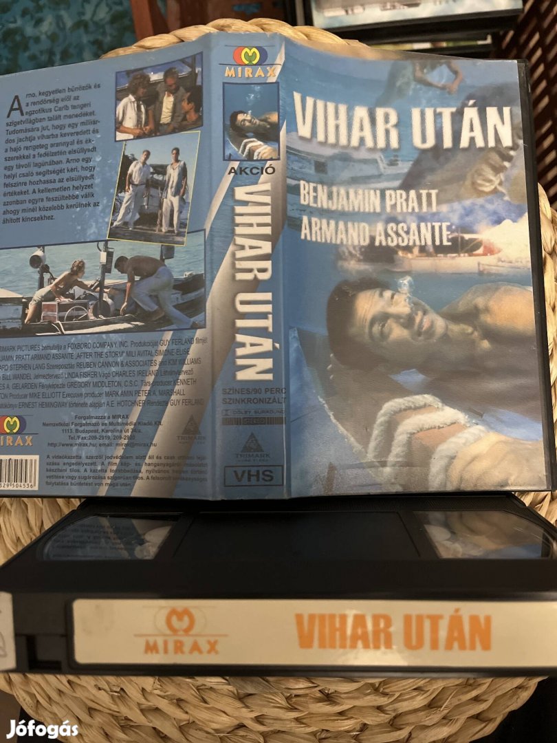 Vihar után vhs