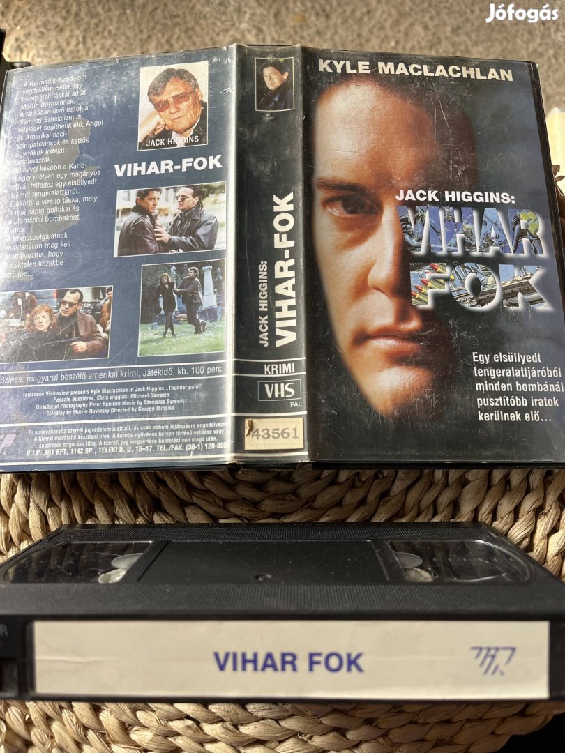 Viharfok vhs.  