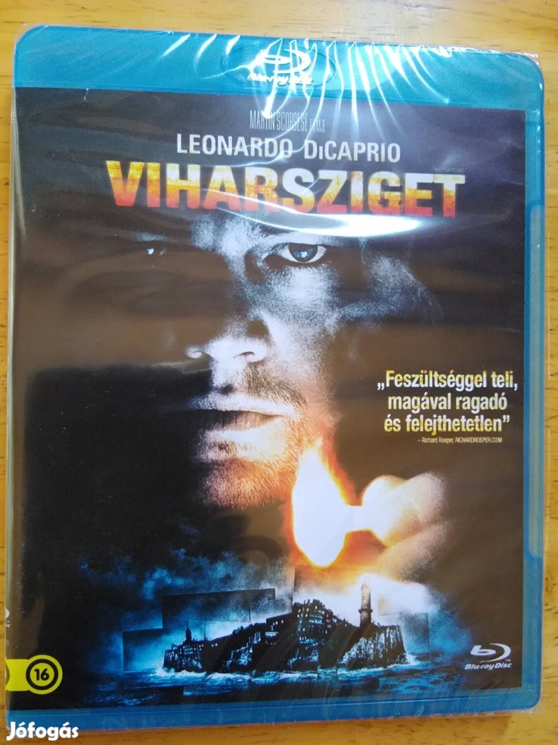 Viharsziget blu-ray Leonardo Dicaprio Bontatlan 