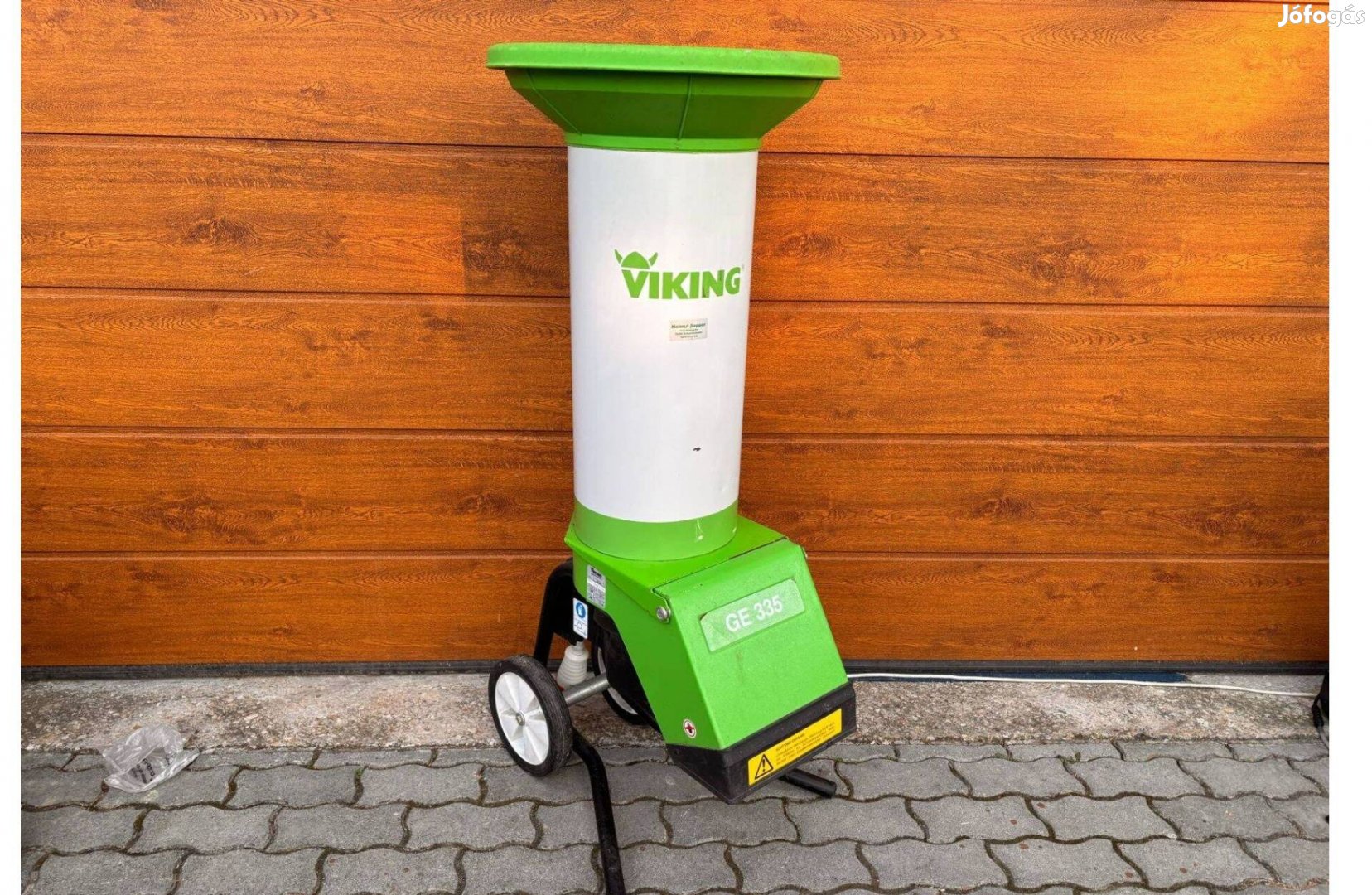 Viking GE 335 Almadaráló Ágdaráló Gyümölcsdaráló Ágaprító