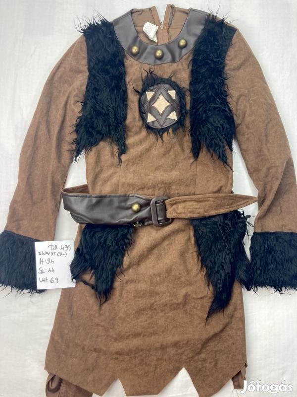 Viking jelmez, női Viking jelmez, felnőtt jelmez DK495