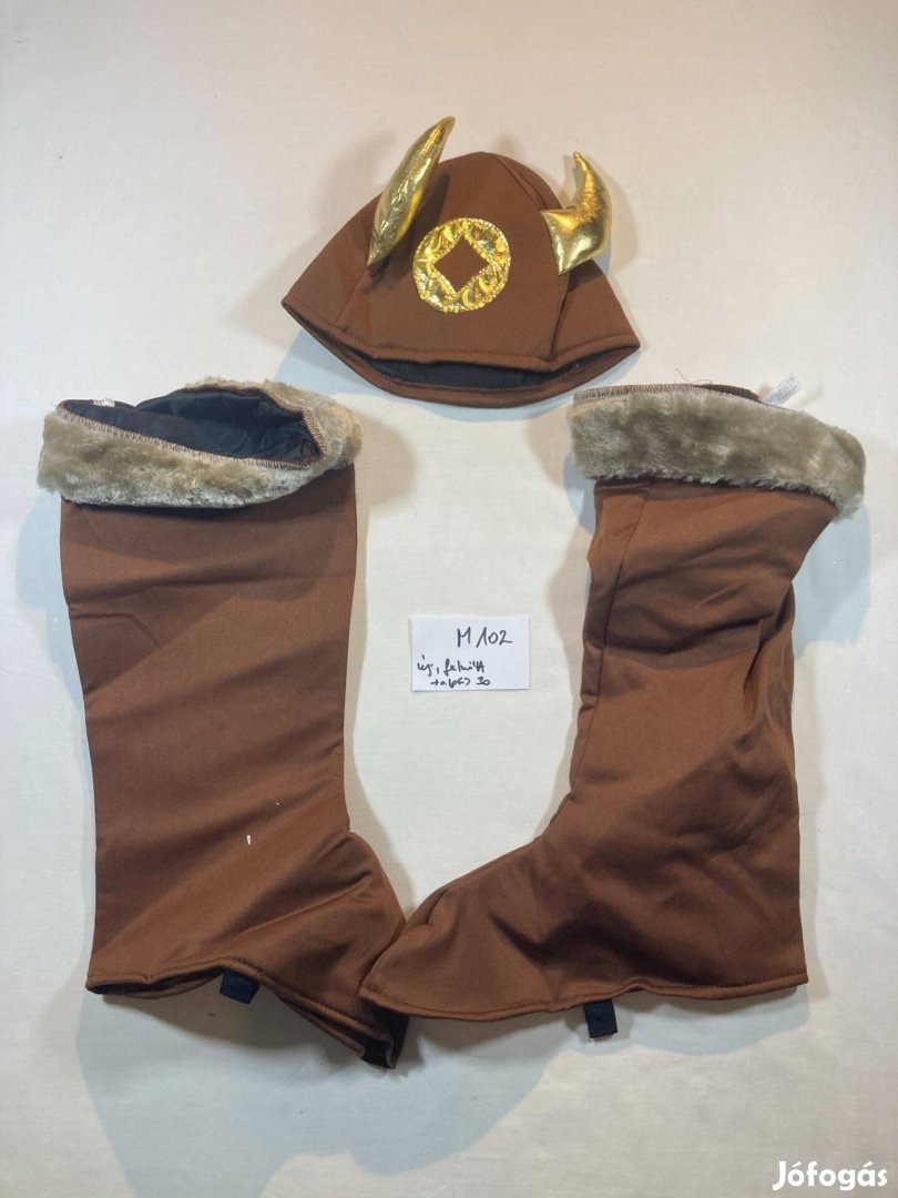 Viking jelmez kiegészítő, új, felnőtt méret M102