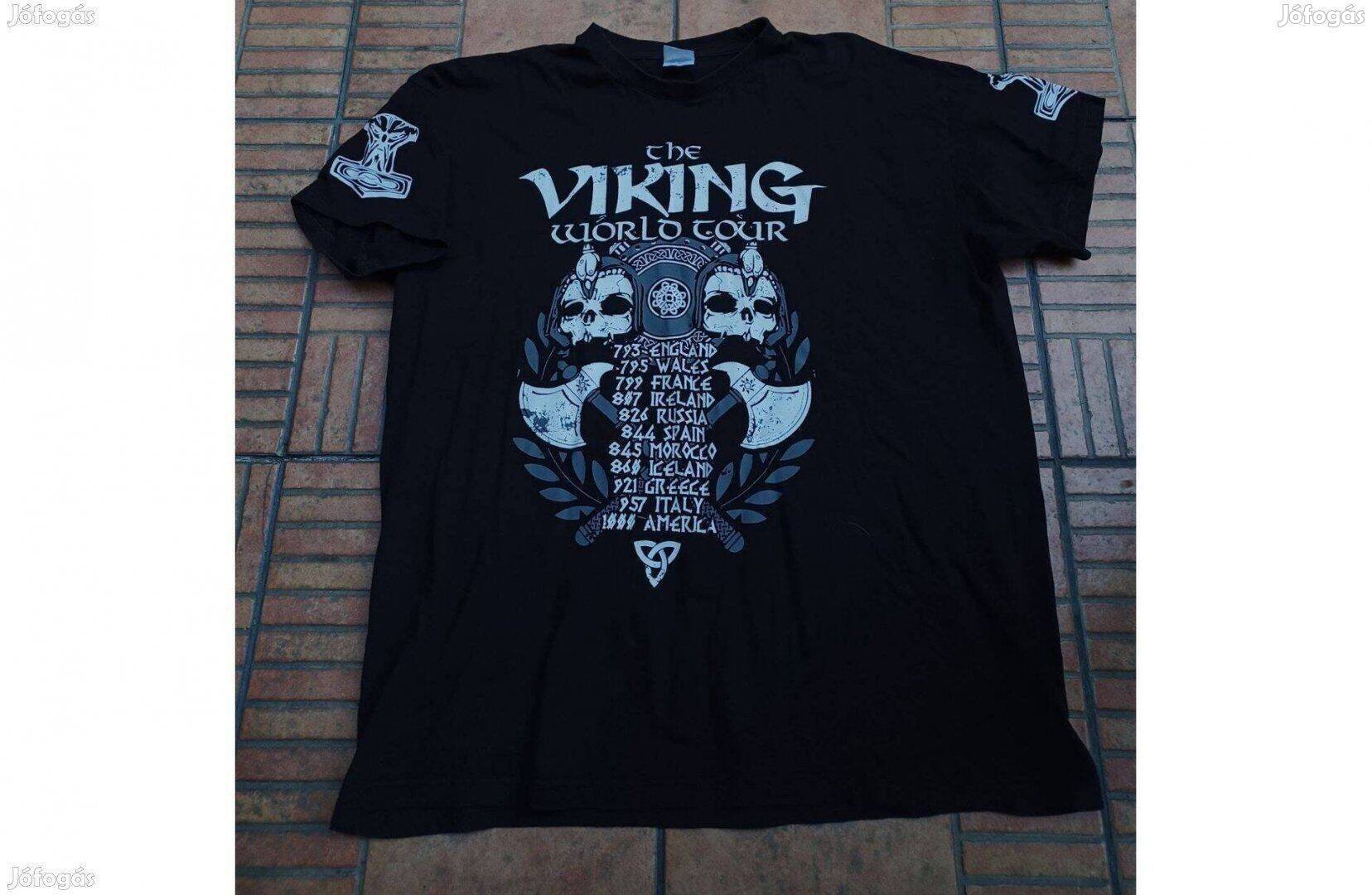 Viking póló motoros póló XL XXL